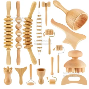 Kit de maderoterapia de 16pcs