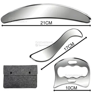 Kit de metal terapia 3 piezas con estuche